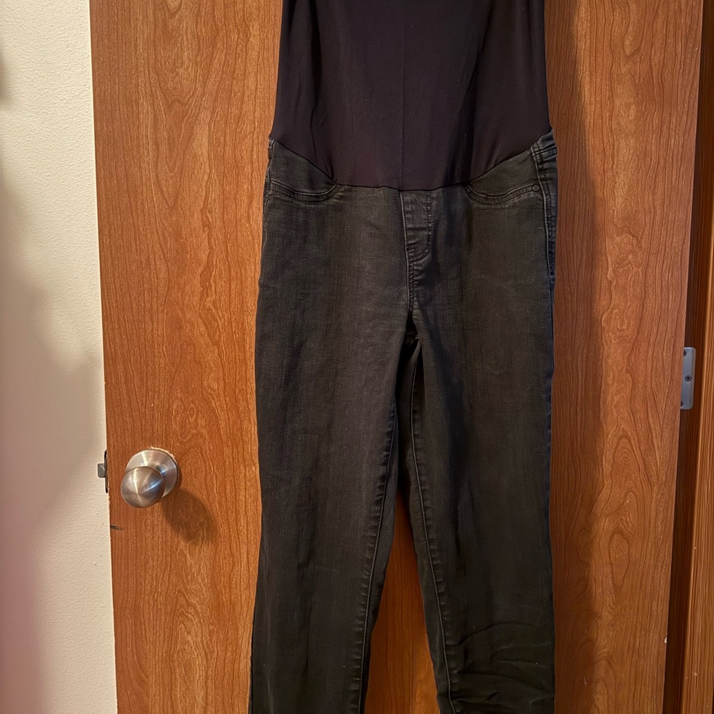 Celebrity Pink Women's Charcoal Boyfriend Pants